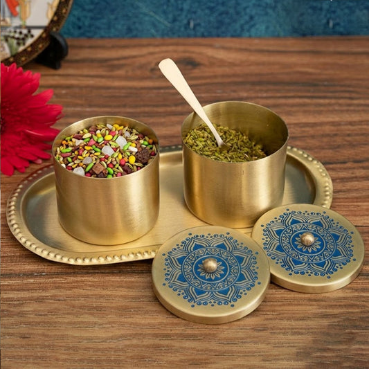 Mudra Brass Set