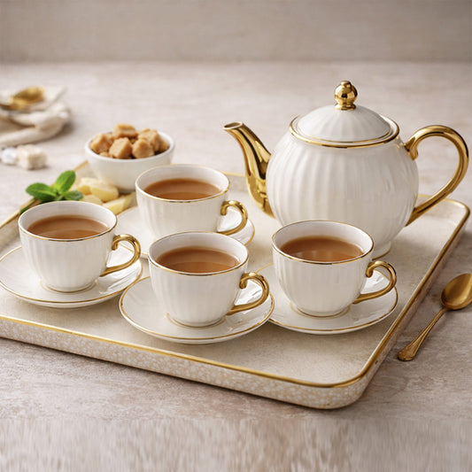 Shahi Safed Tea Set