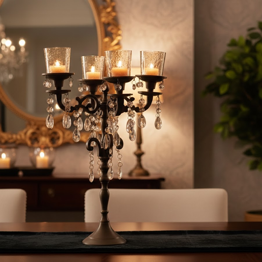 The Starlit Gala Candelabra