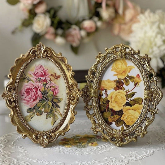 Victorian Scrollwork Ovals