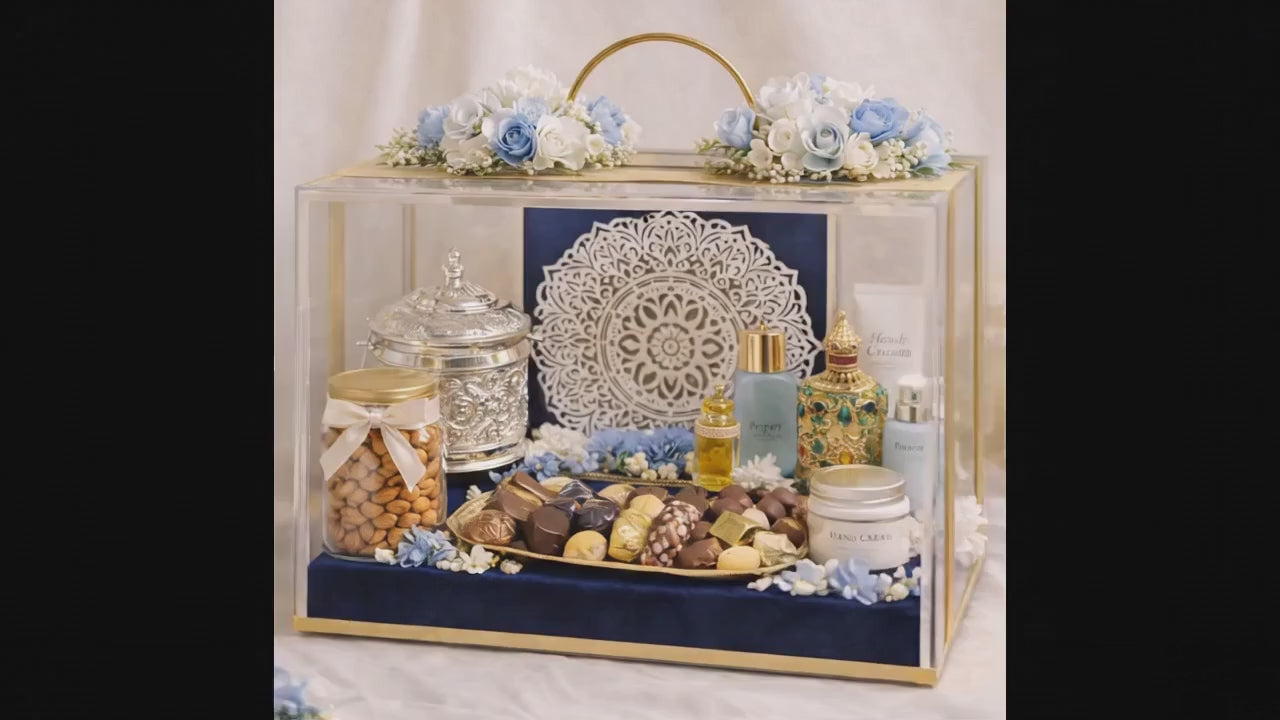 Azure Elegance Wedding Gift Hamper